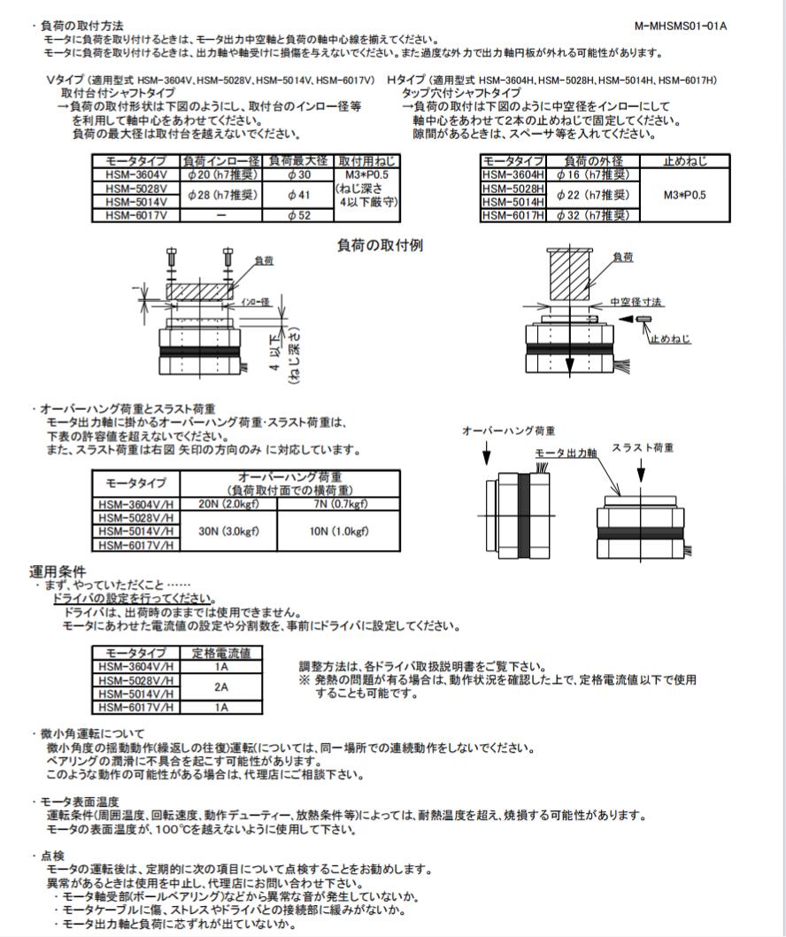 HSM-5028V/H  中控馬達 步進電機  HSM-6017V/H  日本A...